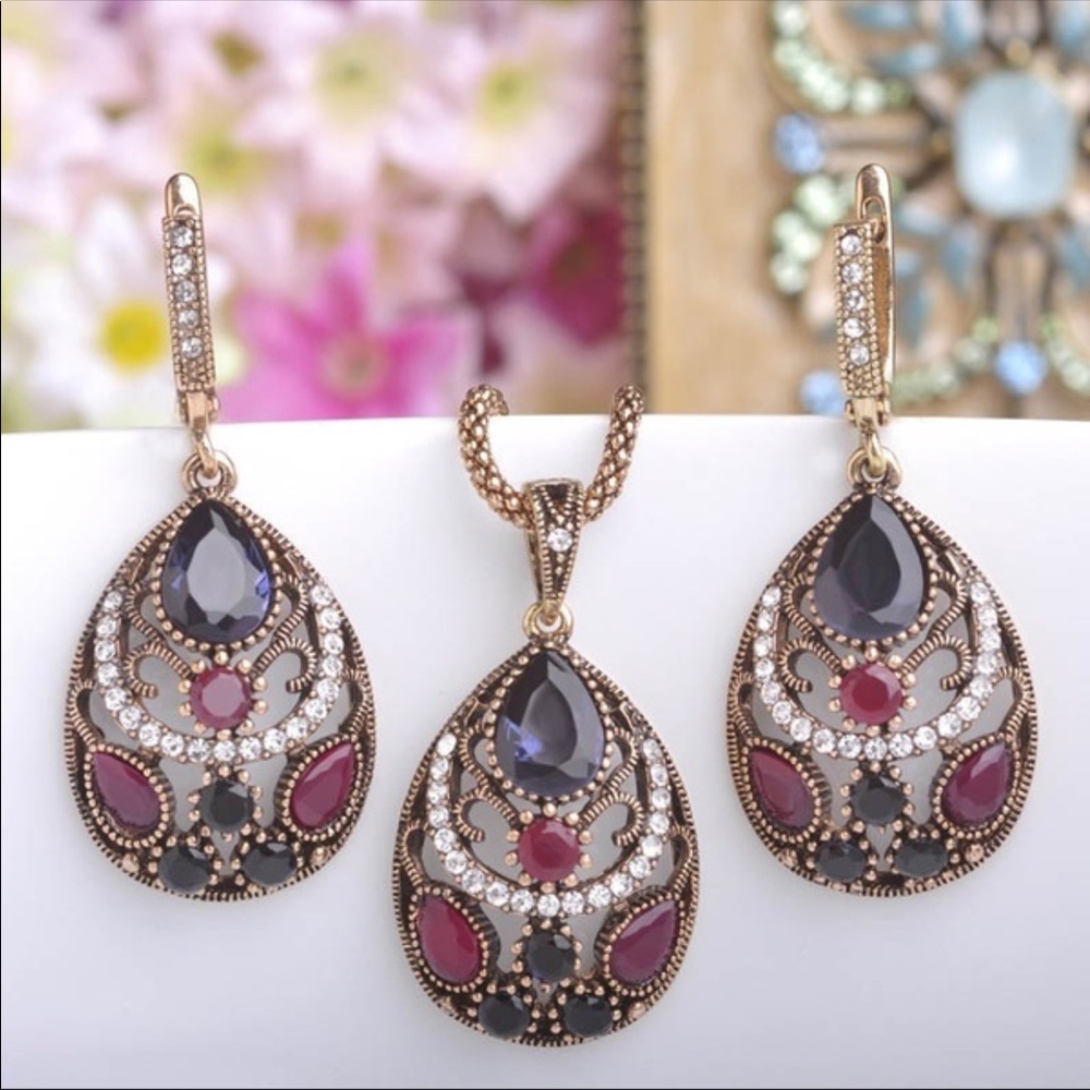 Chic bohemian waterdrop Set